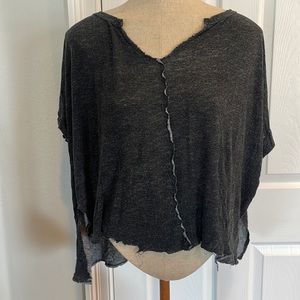 Short sleeve gray top and girls by material girls women’s